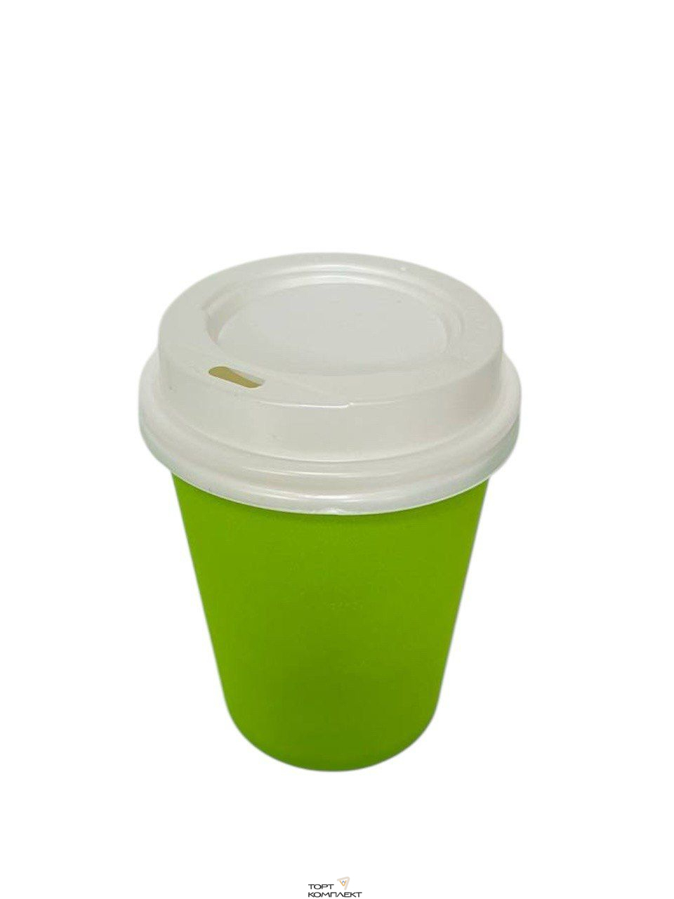 Бенто стакан бумажный 250мл Зеленый 