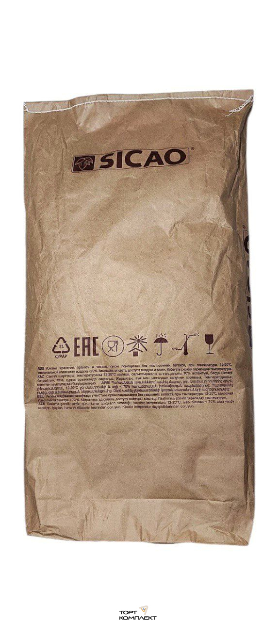 Шоколад молочный Sicao 31,7% 20кг