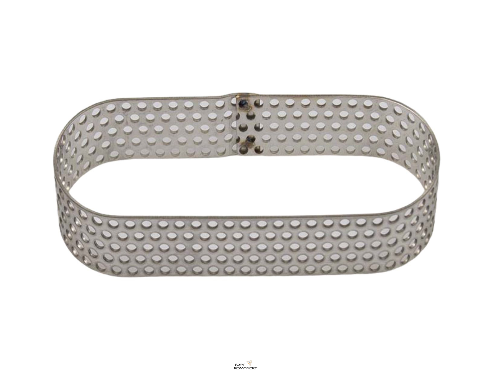 Овал перфорированный 80*30мм h20мм