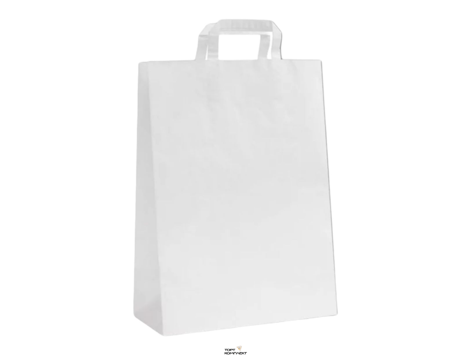 Пакет бумажный 32/20/37см Белый