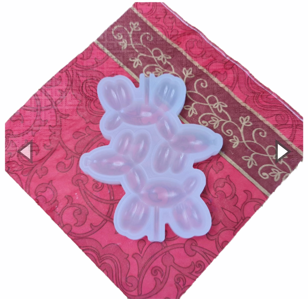 Силиконовая форма "Собака воздушный шар" h6см