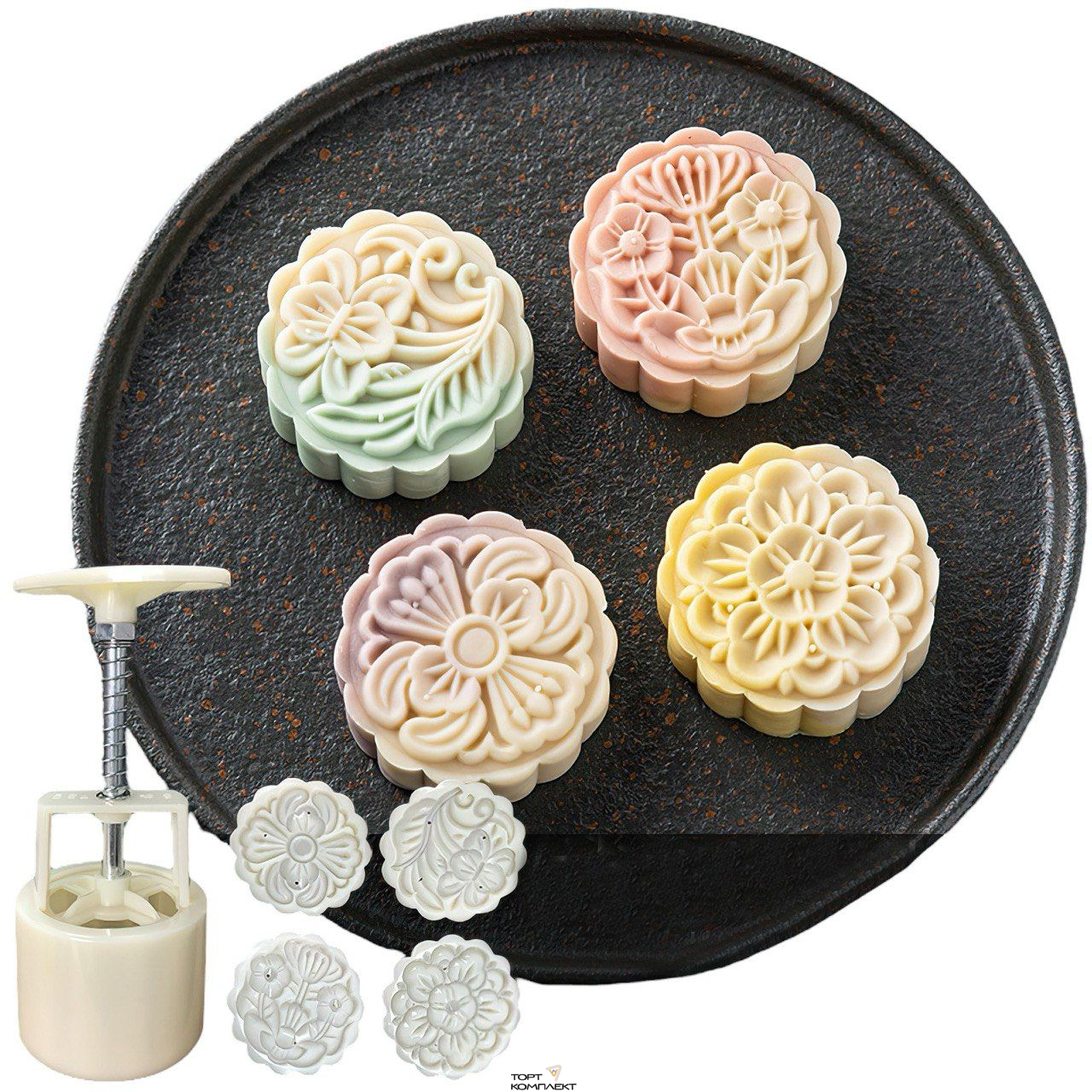 Форма для мункейков "Весна" 4 шт