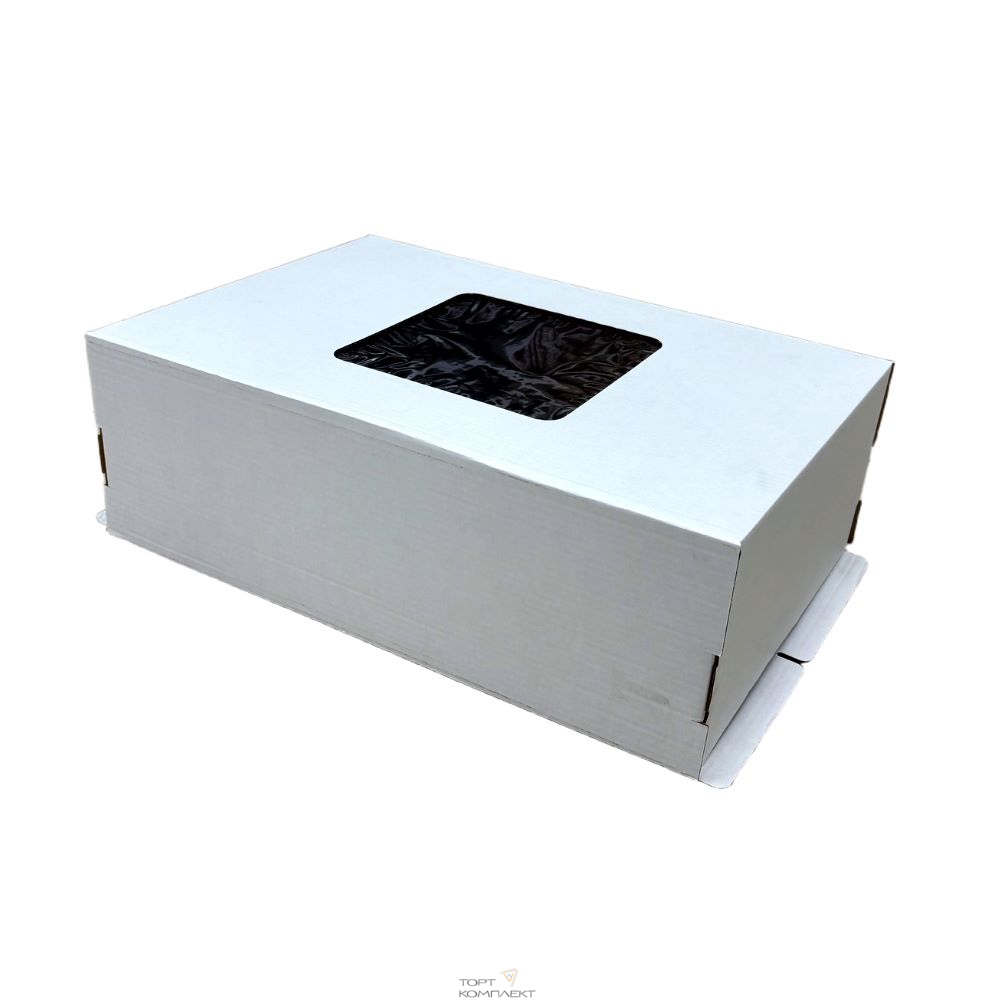 Коробка для торта 60/40/20см с окном