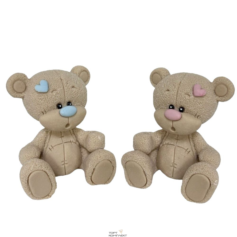 Фигурка "Мишка с сердечком" 80гр