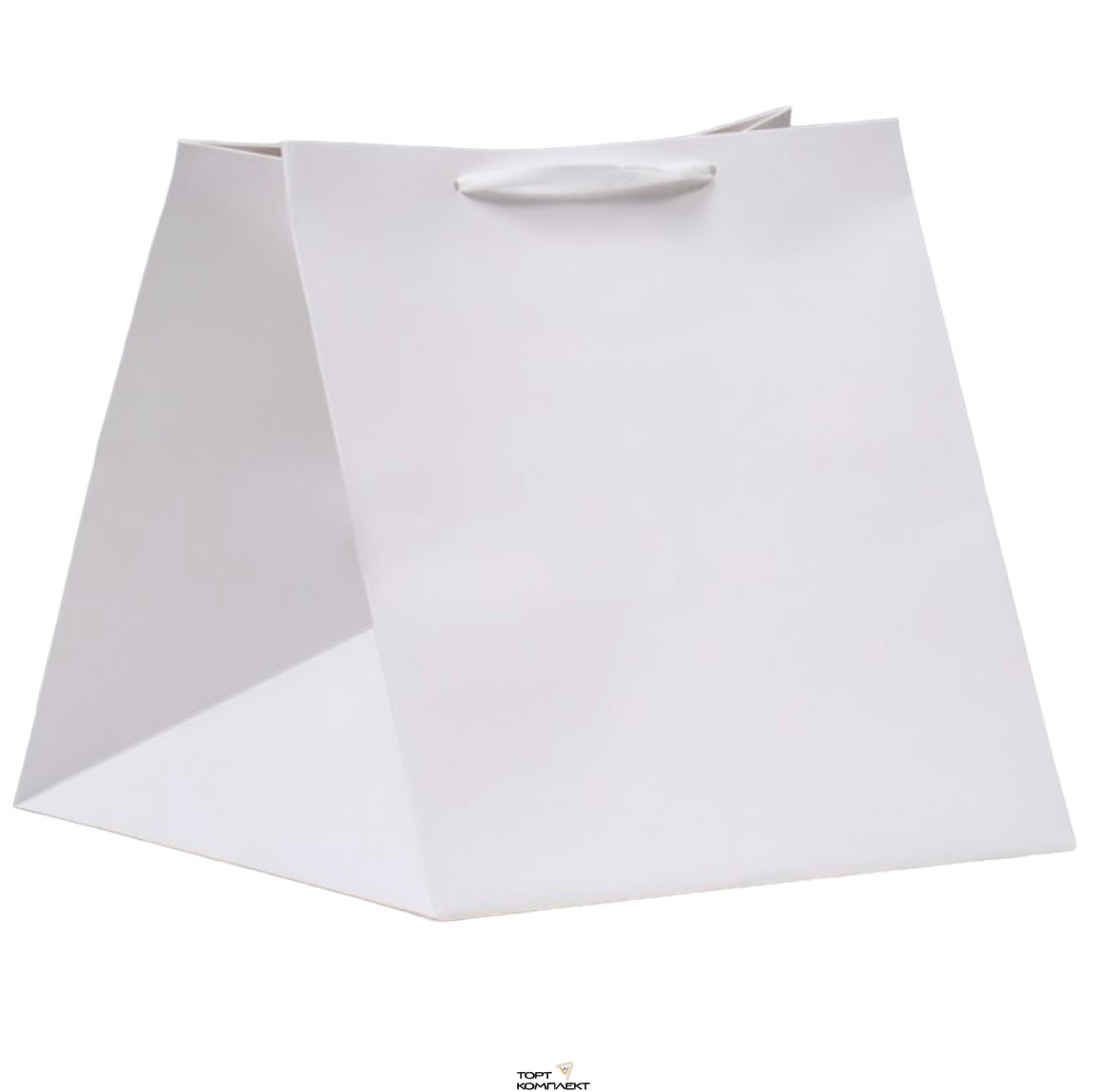 Квадратный пакет «Белый» 170гр  20×20×20 см