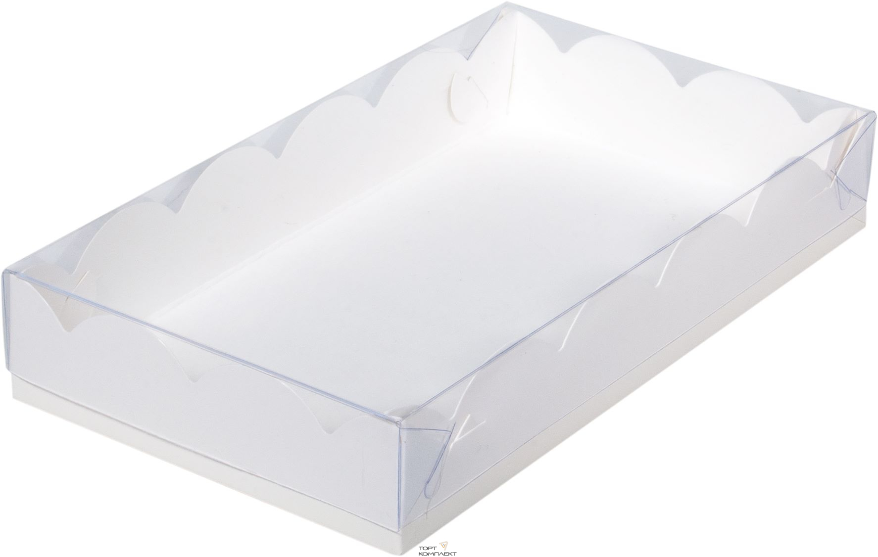 Коробка для пряников 25*15*3,5см Белая