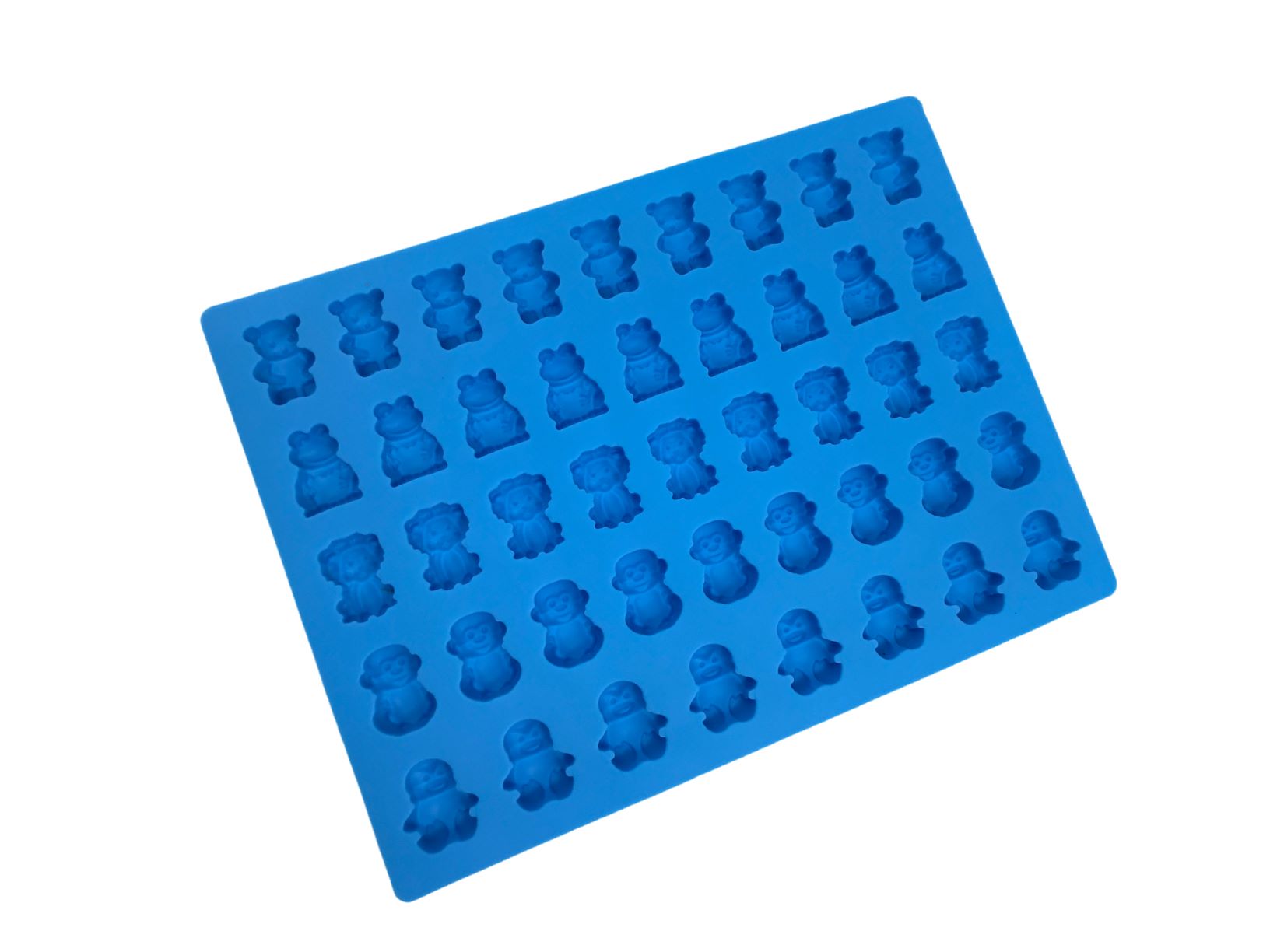 Форма для мармелада 45 ячеек 20x15x1 см "Зоопарк" 