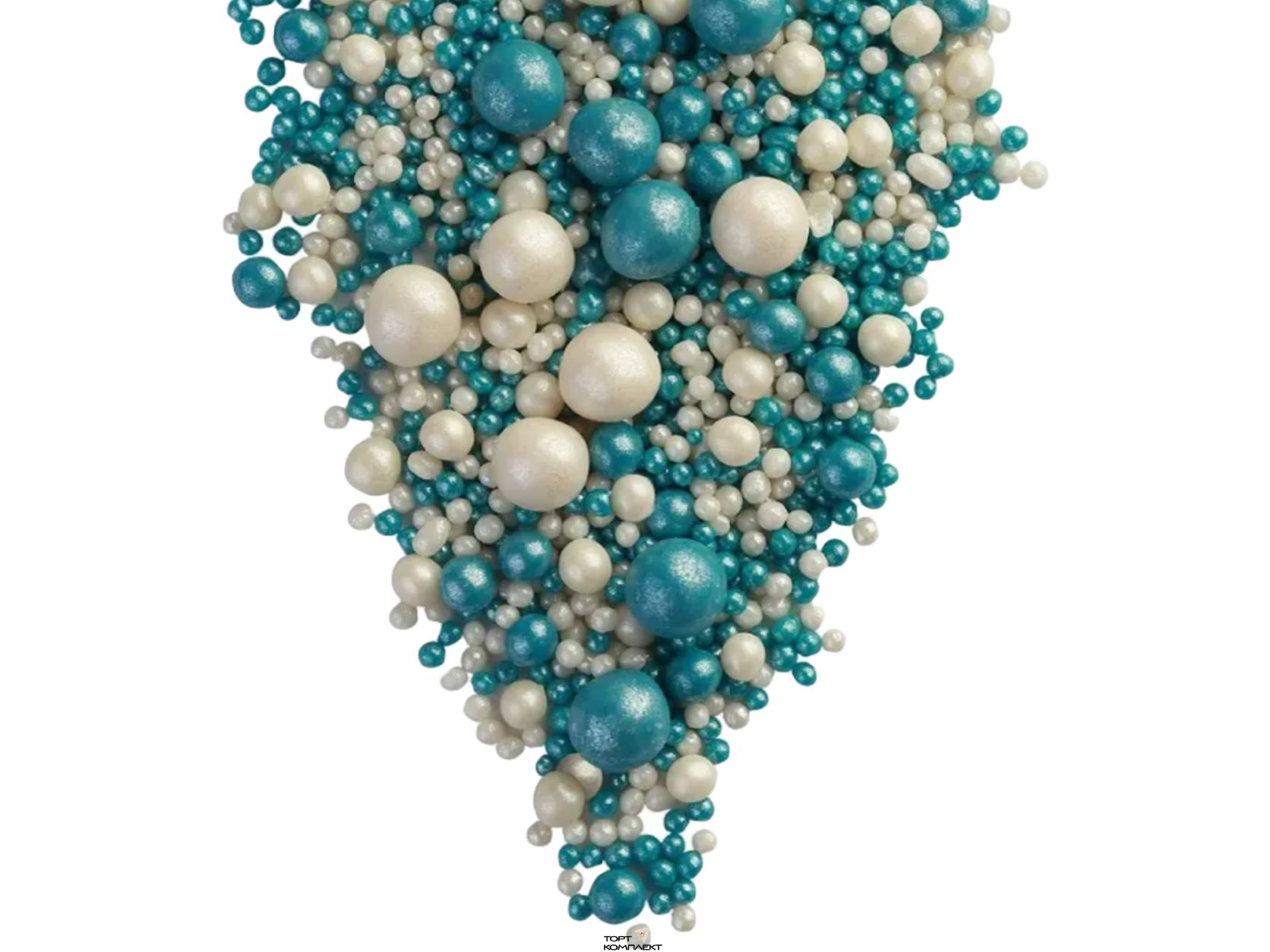 Посыпка рисовая Жемчуг микс №149 50гр