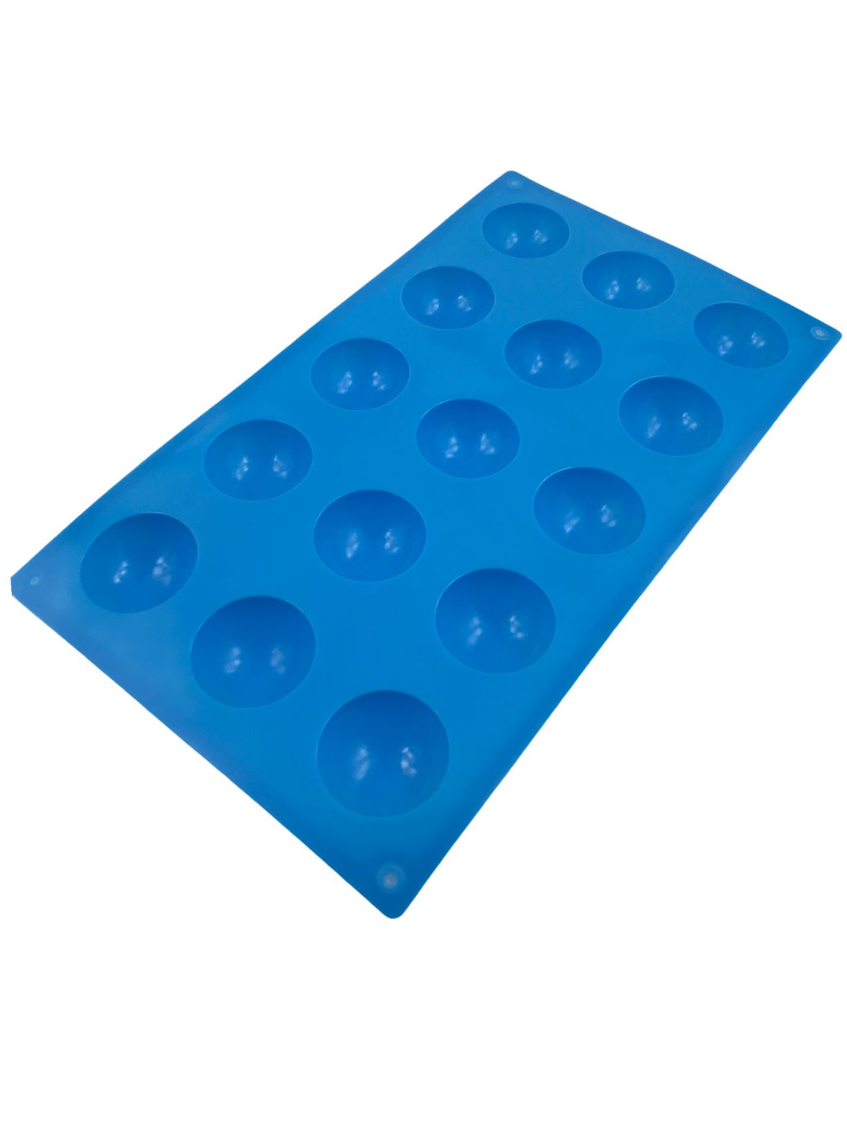 Форма силиконовая полусфера  37м 15 ячеек