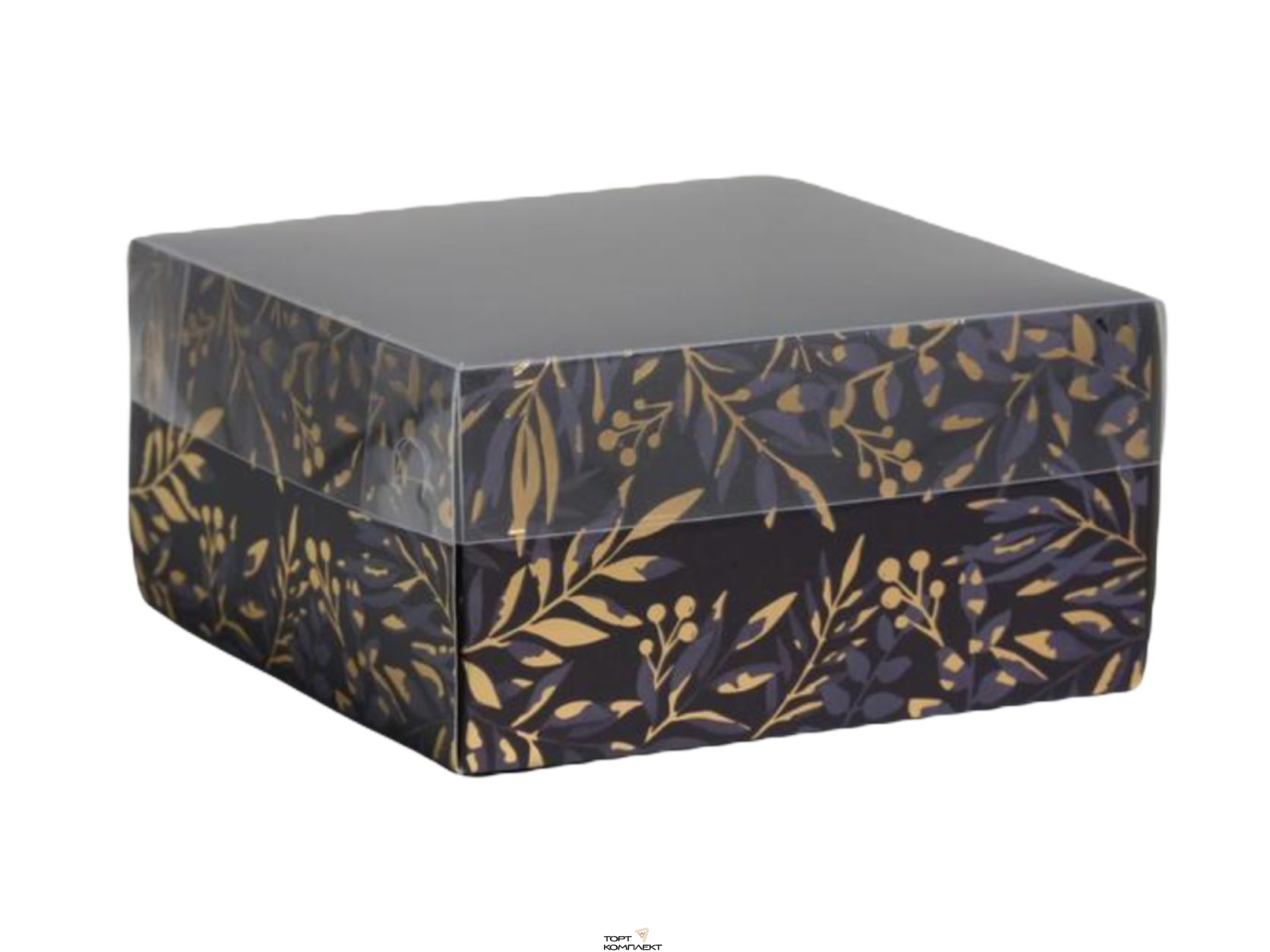 Коробка для кондитерсикх изделий  12*11,5*6см "Подарок"