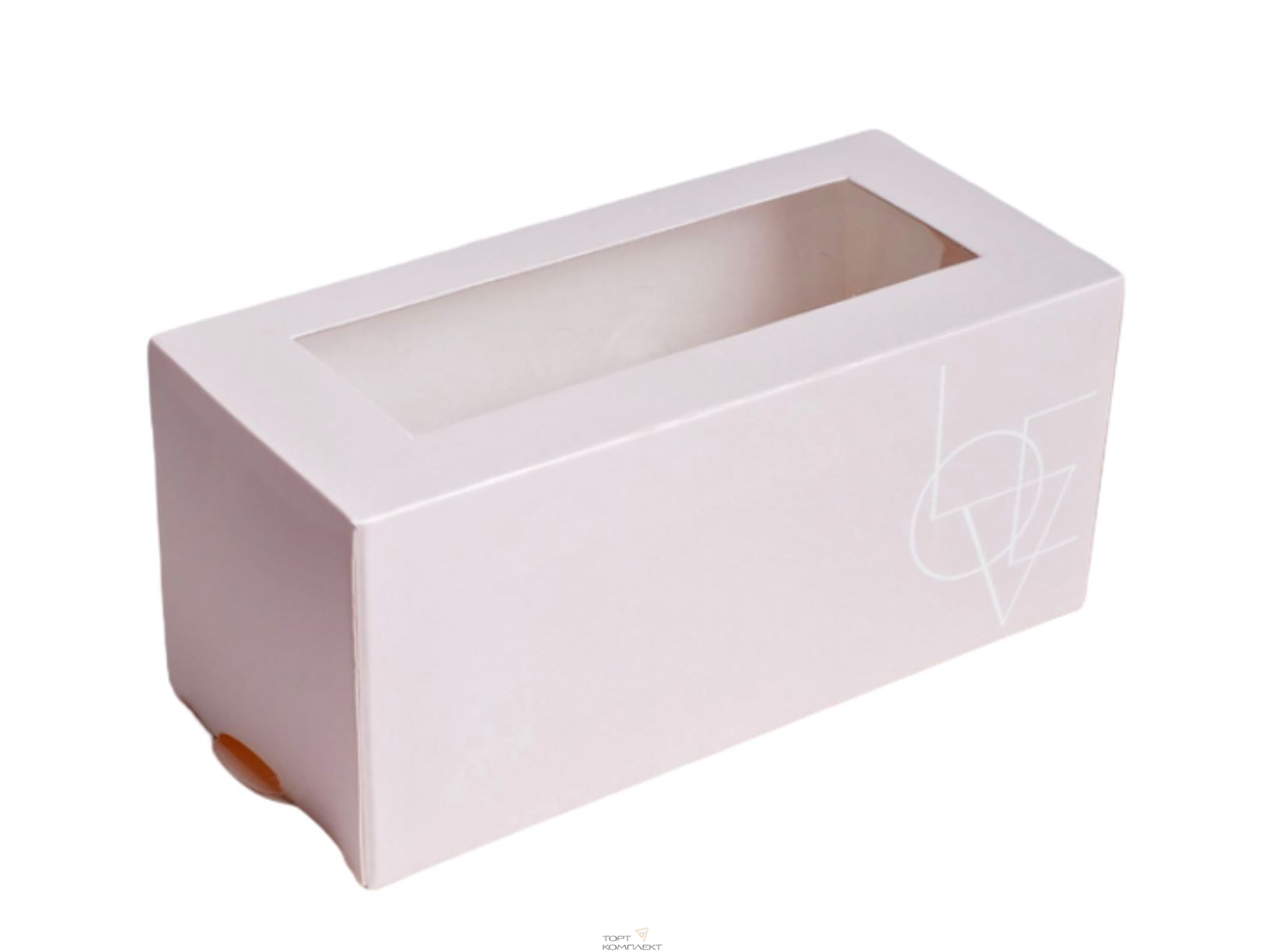 Коробка для макарун LOVE 12 х 5,5 х 5,5 см. 