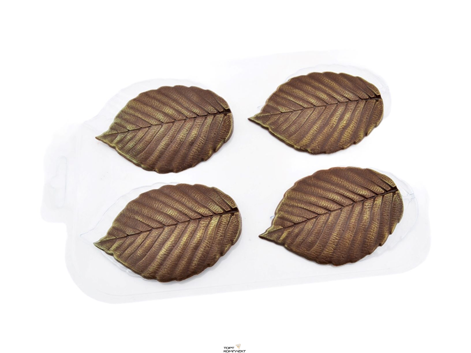 Форма пластиковая для шоколада " Листья вяза " 