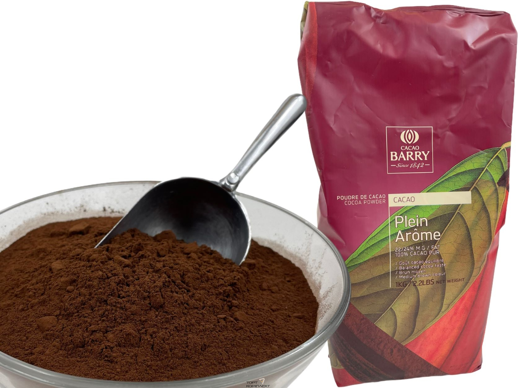 Какао-порошок Cacao Barry 22-24% Plein Arome 250гр