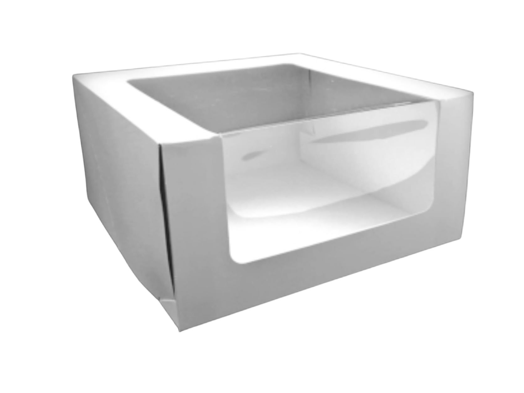 Коробка для торта "Стандарт" 21*21*10 см Крафт 