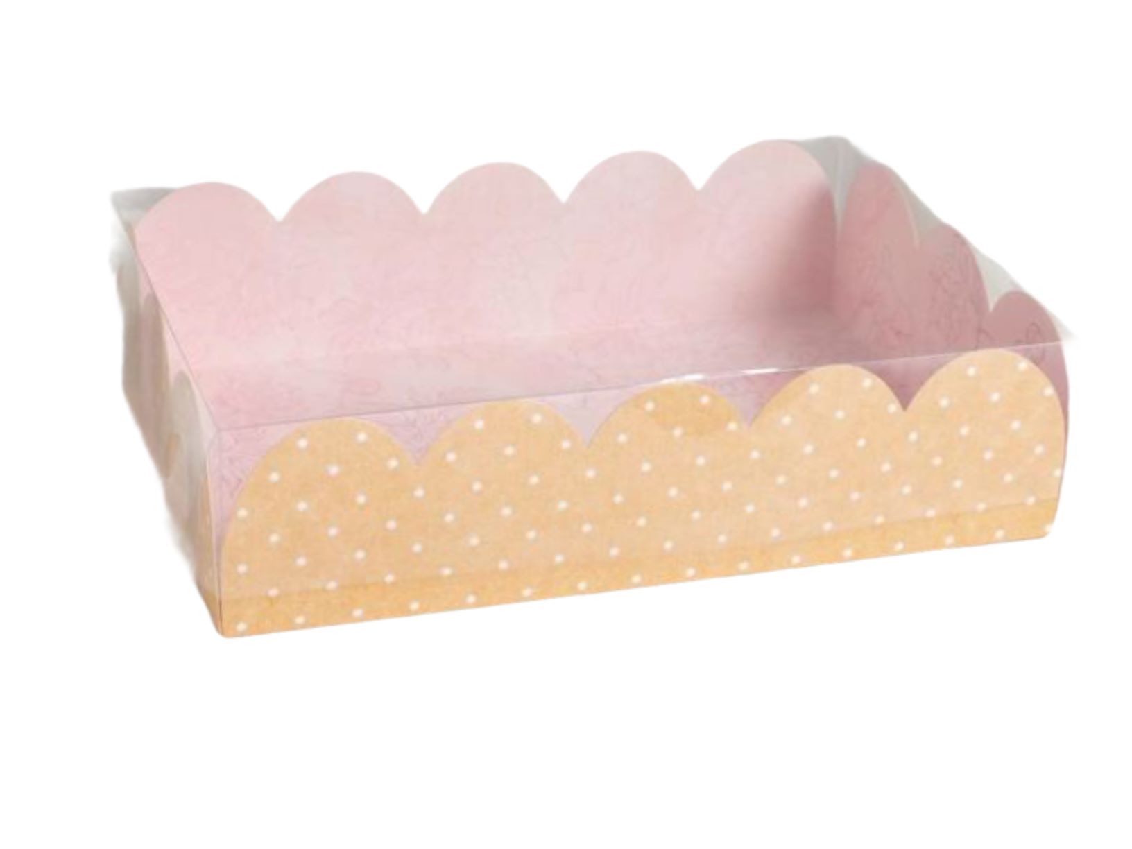 Коробка подарочная с PVC крышкой «Очарование», 20 × 30 × 8 см 