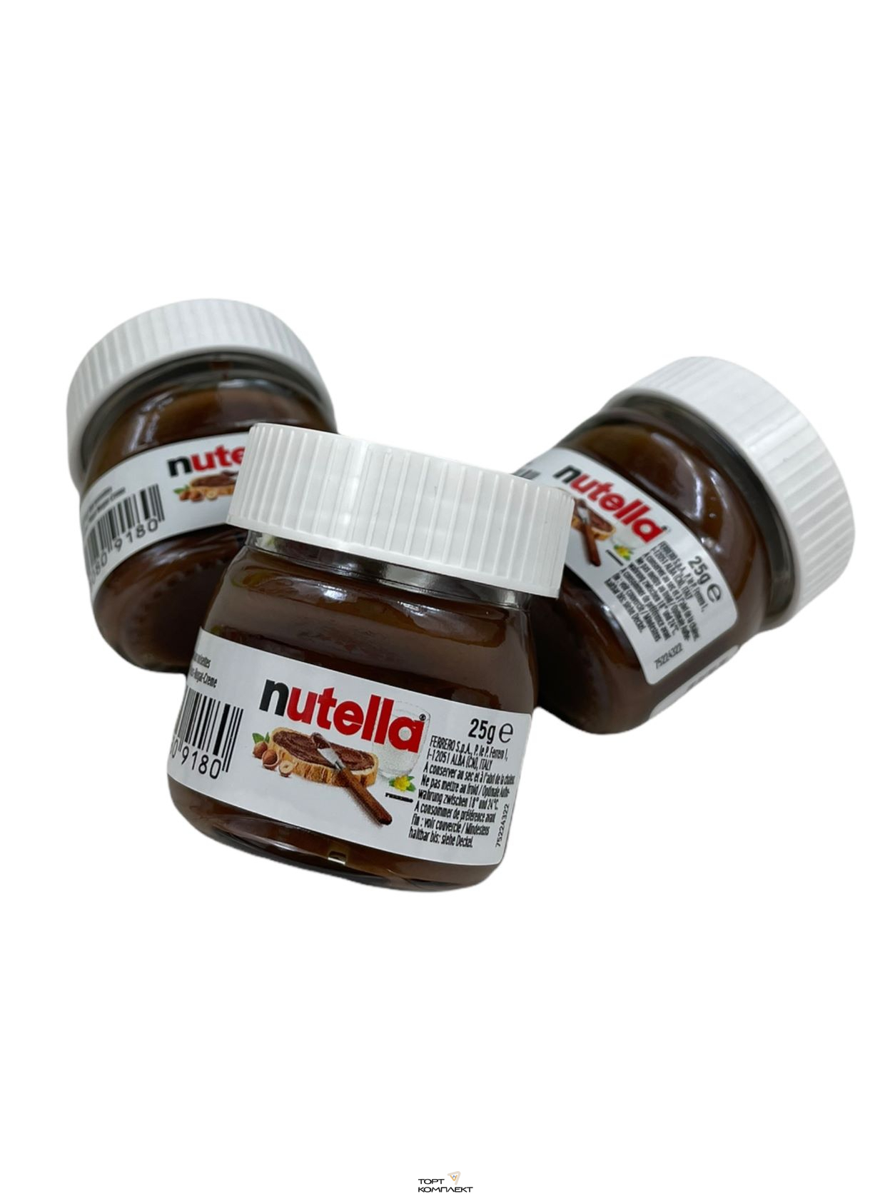 Нутелла шоколадная паста мини 25гр