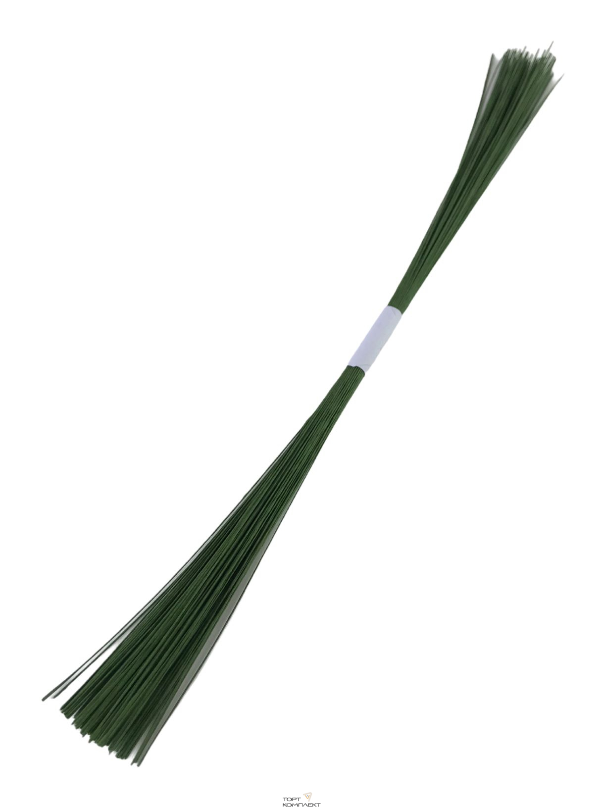 Проволока флористическая №24 зеленая 50шт