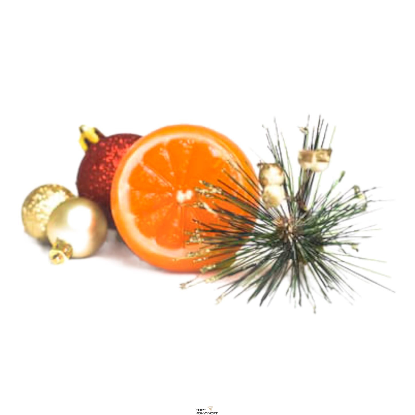 Форма пластиковая для шоколада "Апельсин сочный"