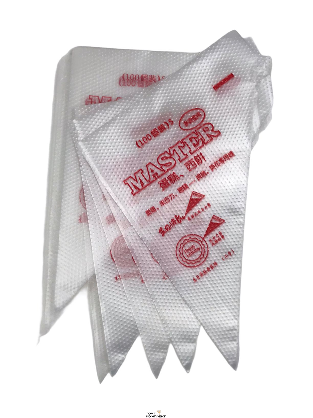 Мешки кондитерские 24см S 100шт