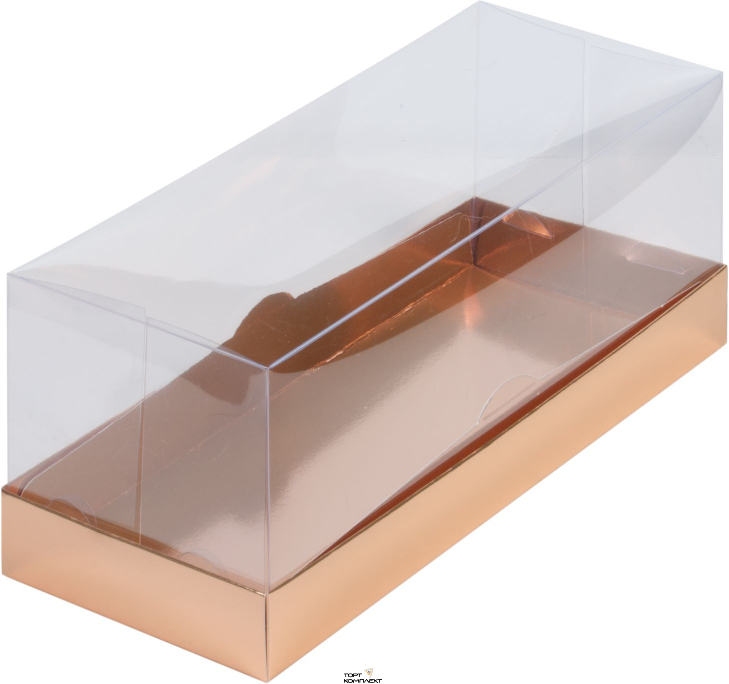 Коробка для рулета Премиум 30/12/12мм Золото