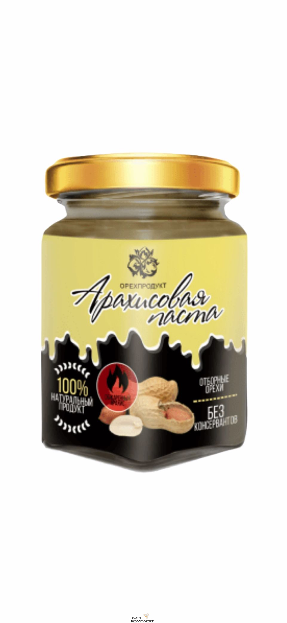 Паста Арахисовая обжаренная 200 гр