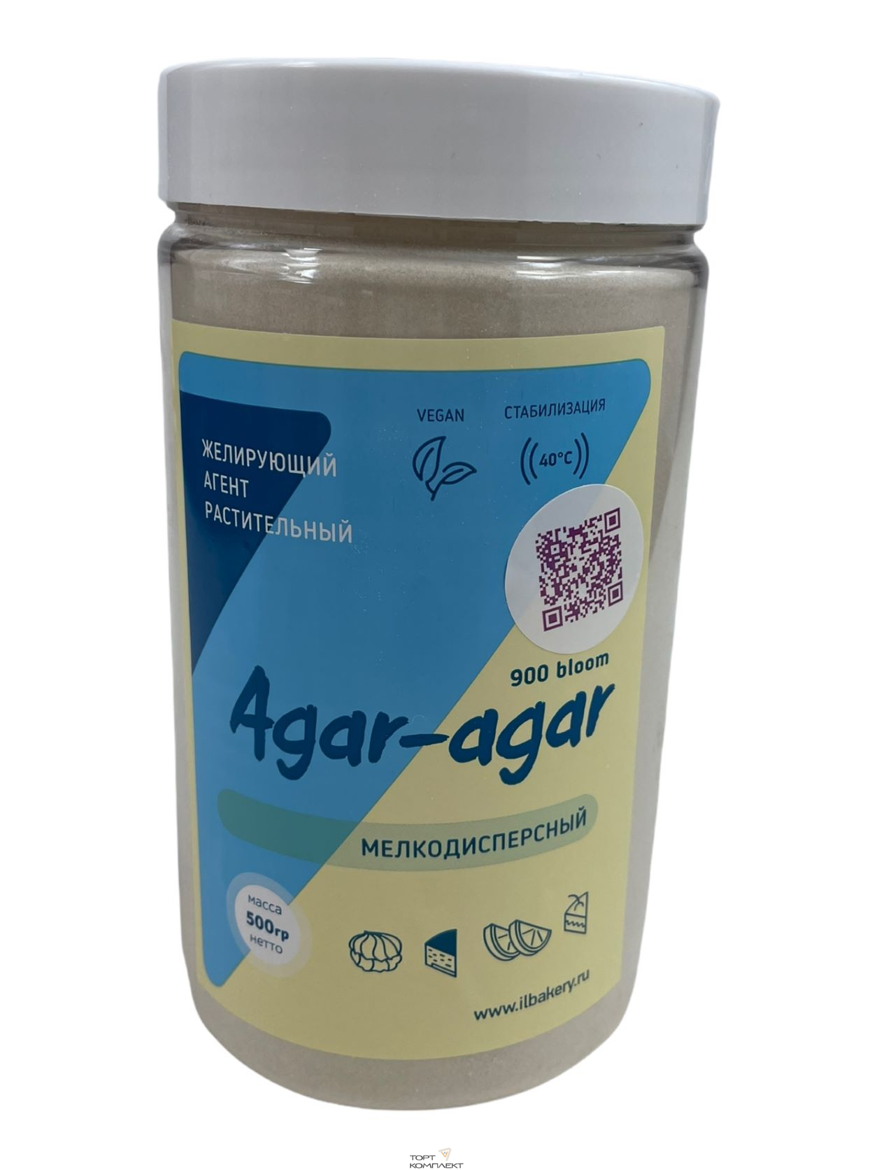 Агар-агар 500гр 900, IL-bakery